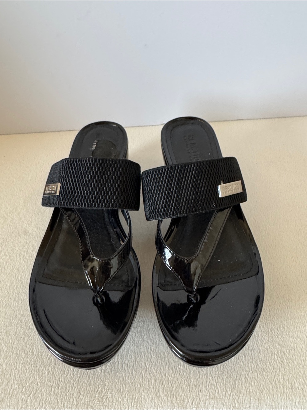 Reaction Kenneth Cole Pepea Platform Wedge Sandal